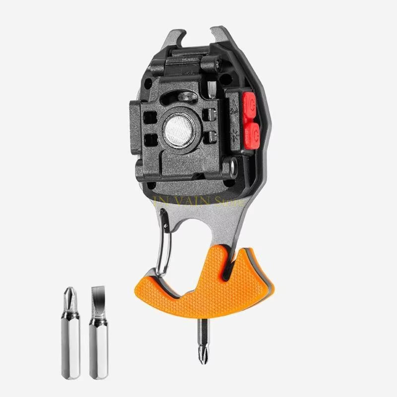 M5TC Aluminum Alloys Keychains Lamp Outdoor Camping Emergencies Charging Flashlights