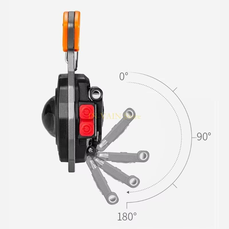M5TC Aluminum Alloys Keychains Lamp Outdoor Camping Emergencies Charging Flashlights